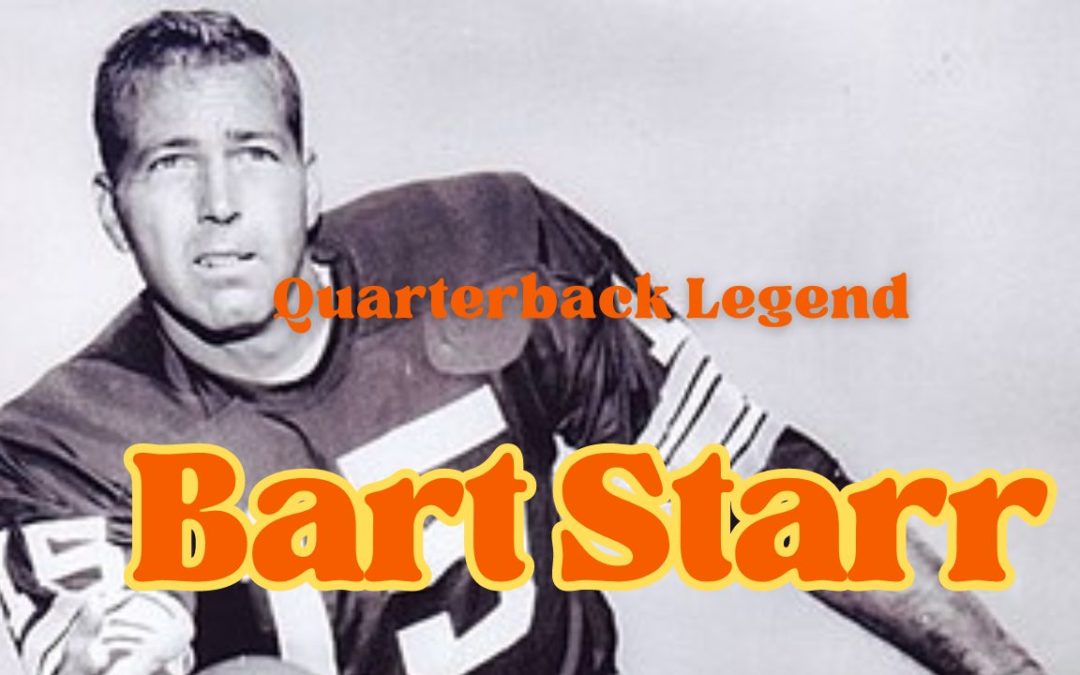 Quarterback Bart Starr MVP